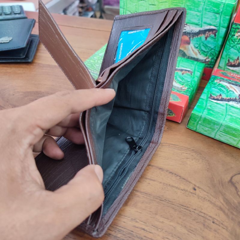 Dompet Pria Lipat Kulit Sintetis | Dompet Murah Grosir