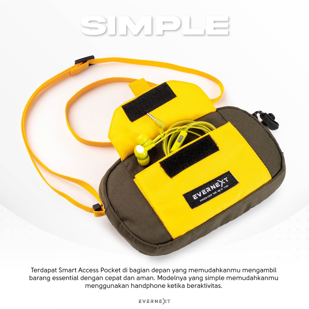 Aksesoris Hp Dompet Hape dan Uang Premium Murah Tas Gantung Handphone Leher Branded Sling Bag Pouch 