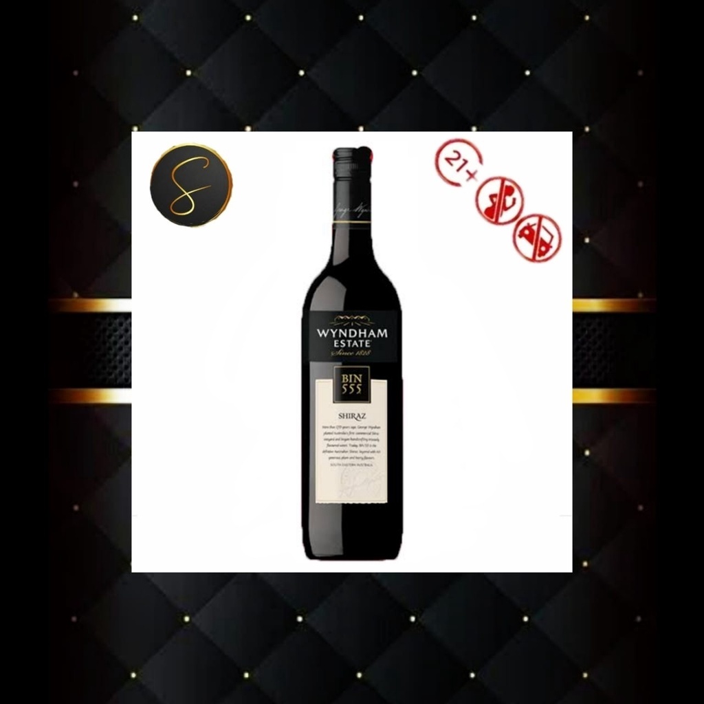 RED WINE GEORGE WYNDHAM BIN 555 SHIRAZ 750ML