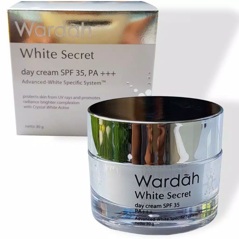 Wardah White secret day cream