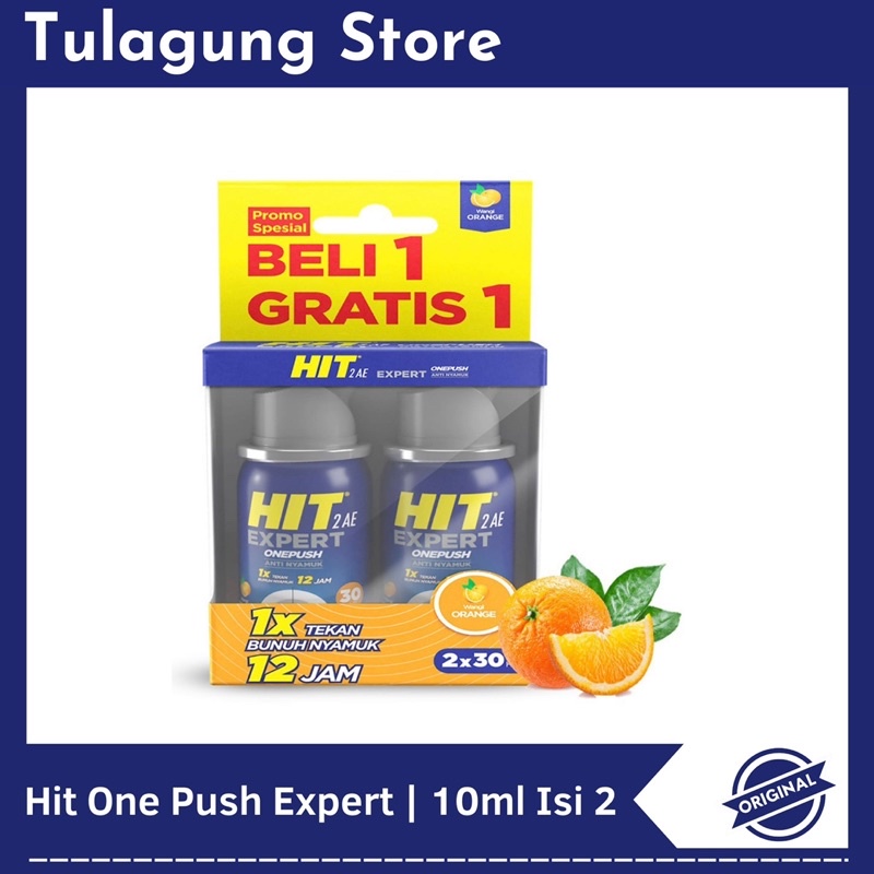 Hit One Push Expert Anti Nyamuk 10 ml Isi 2