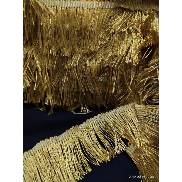 Renda bordir renda sisir gold