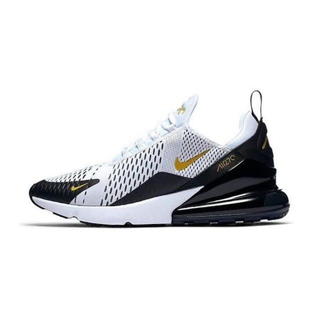 Jual Nike Airmax 270 Black White Gold 