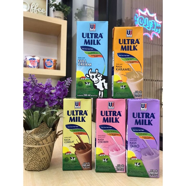 

Ultra Milk Uht 250ml & 200ml