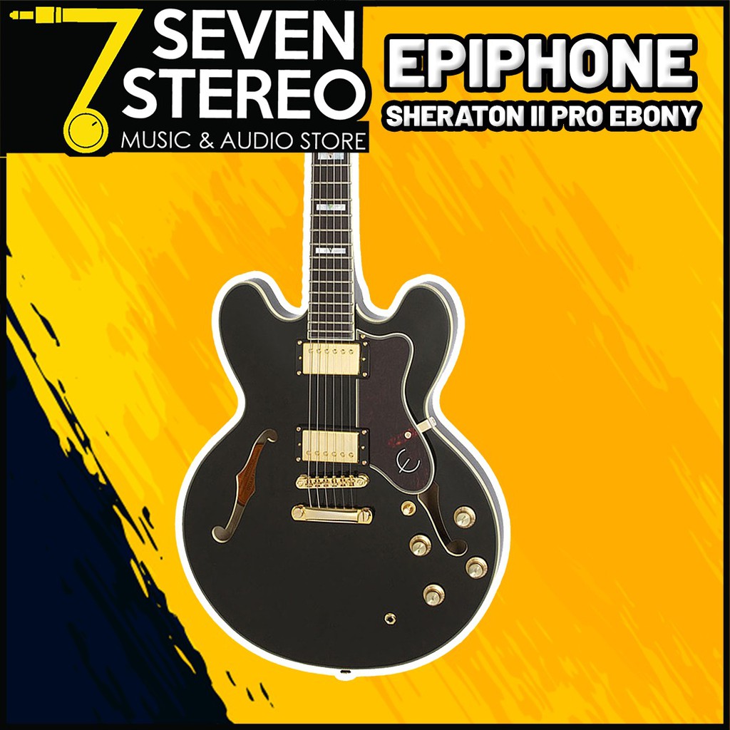 Epiphone Sheraton-II PRO Electric Guitar Ebony