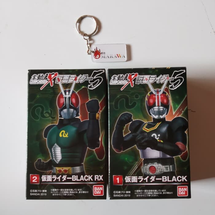 Shodo x kamen rider black & black rx