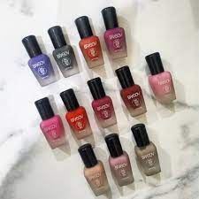 ⭐BAGUS⭐ BRASOV Kutek Go Matte | Nail Polish 01-12 Cat Kuku Hitam