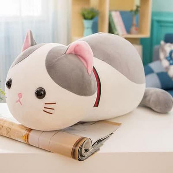 Boneka Nyanko Sensei Boneka Kucing 35cm New Guling Kucing Boneka Neko Boneka Pusheen Boneka Kado Had