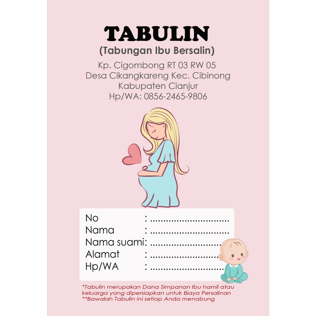 Jual Tabulin Tabungan Ibu Hamil Shopee Indonesia