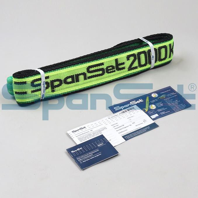 GROSIR OPEN Webbing Sling Spanset 2 Ton 4 Meter