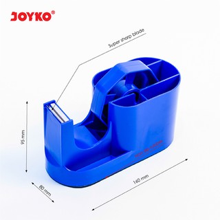 Tape Cutter Tape Dispenser Pemotong Pita Perekat Joyko Tape Cutter Tape Dispenser Pemotong Pita Perekat Joyko