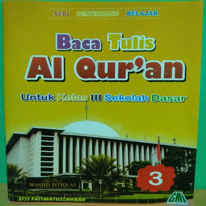 Buku BTQ Kelas 3 SD