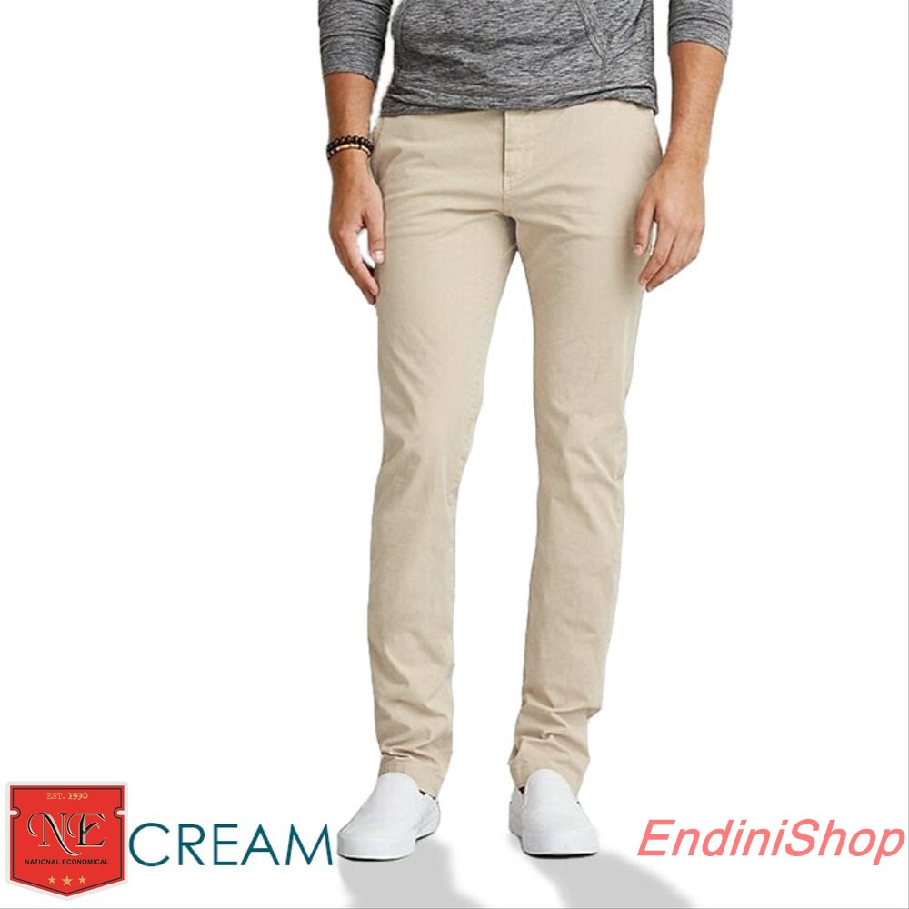 Celana Chino Panjang Pria Original NEC / Celana Kerja Pria / Celana Standar Cowok / Chino Standar
