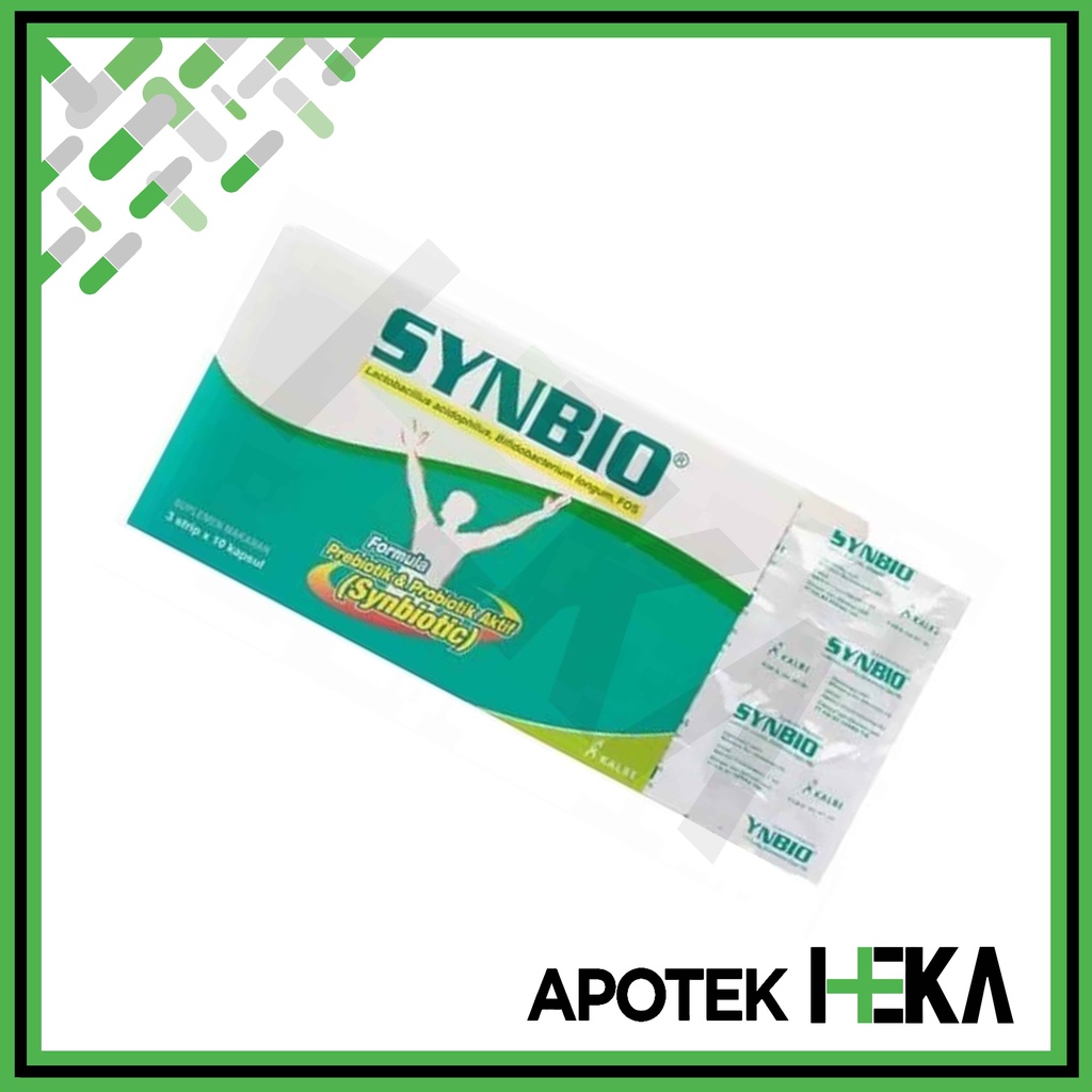 Synbio Box isi 3x10 Tablet - Prebiotik Probiotik Kesehatan Pencernaan (SEMARANG)