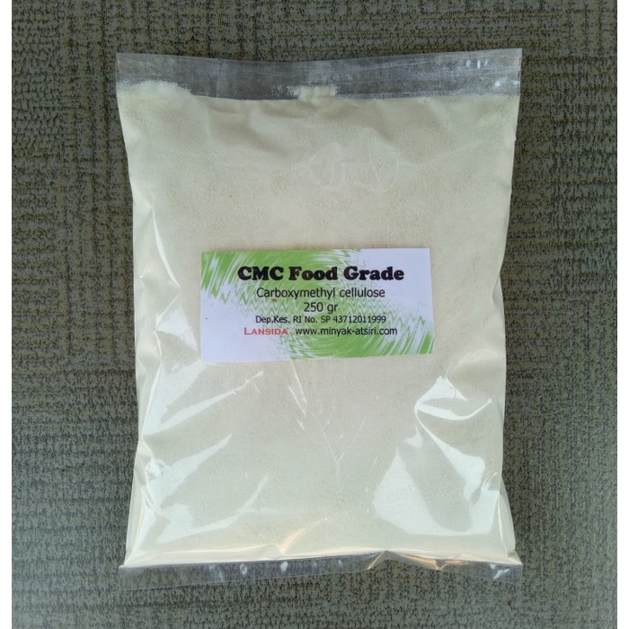 

CMC Food Grade 250 g / Makanan / Carboxymethyl Cellulose Asli / CMC Na Murah