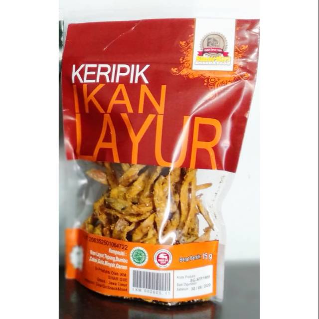 

Keripik ikan layur crispy lagi hits