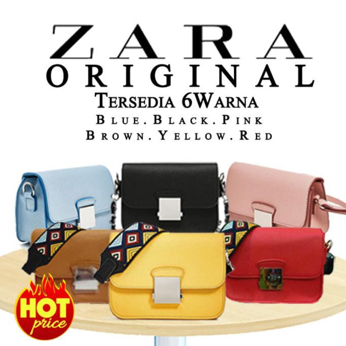 PROMO Tas Zara Sling Bag Original - Hitam TERLARIS