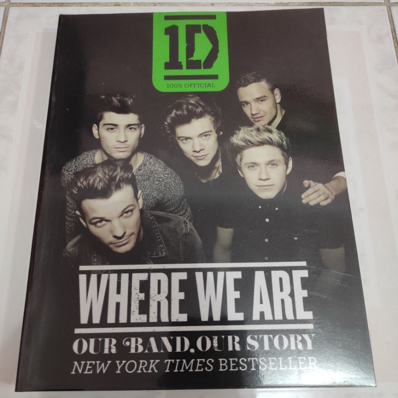 [UNSEALED] Buku One Direction Where We Are Official IMPORT