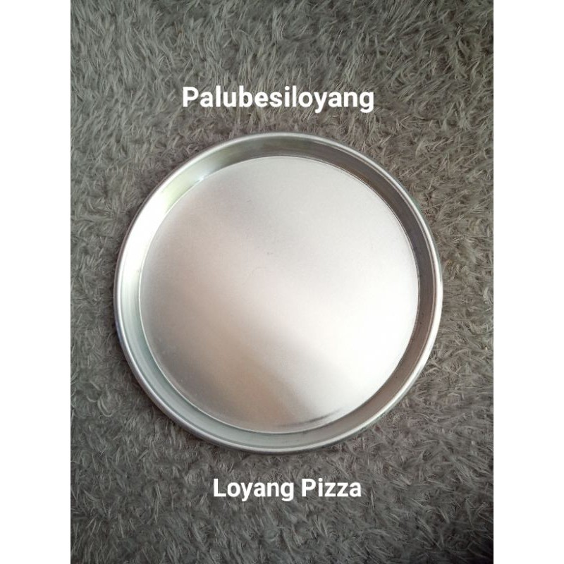 Loyang Pizza Pan Bahan Alumunium / Cetakan Pizza