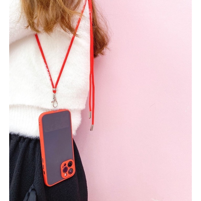 Case Samsung Note 10+ My Choice Pelindung Camera + Tali