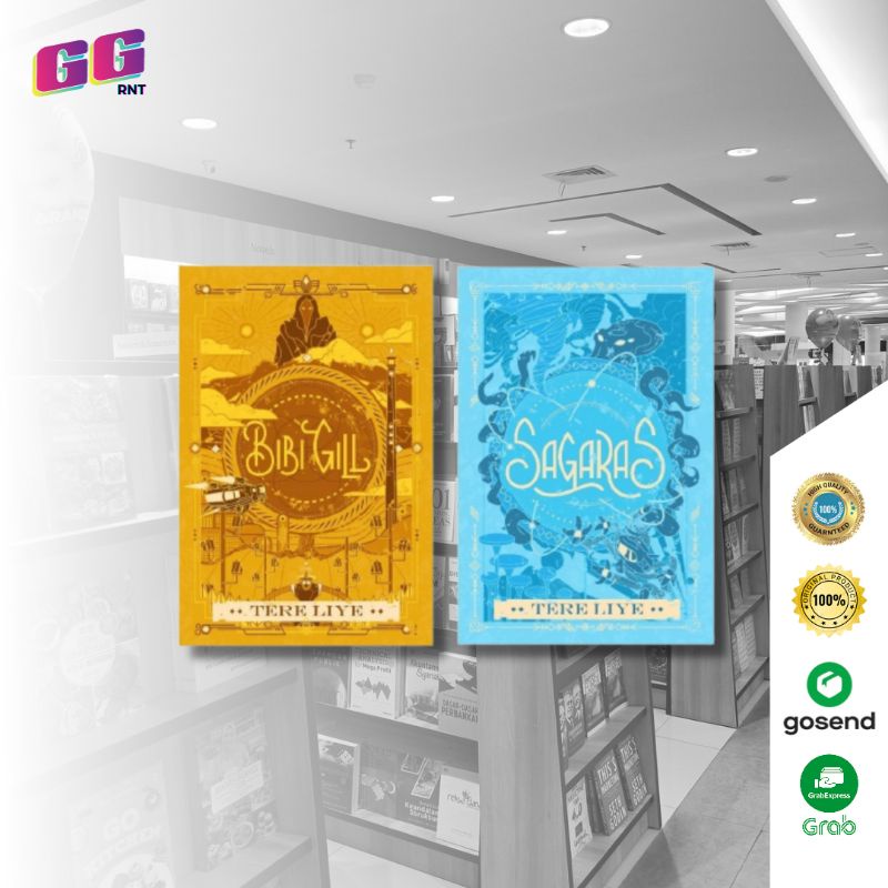 READY STOCK - Buku Novel Terbaru Tere Liye : Bibi Gill dan Sagaras (1 Paket)