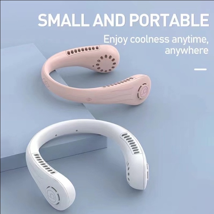 M66 Smart Lazy Neck Fan/Kipas Angin Leher Portable USB Charger