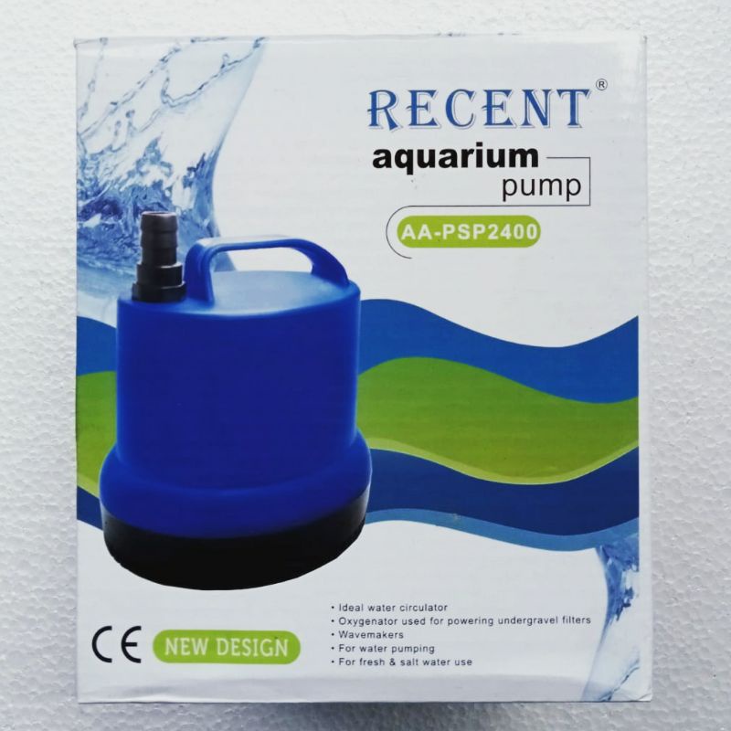 pompa RECENT AA PSP 2400 Submersible filter celup ph water pump kolam aquarium hidroponok