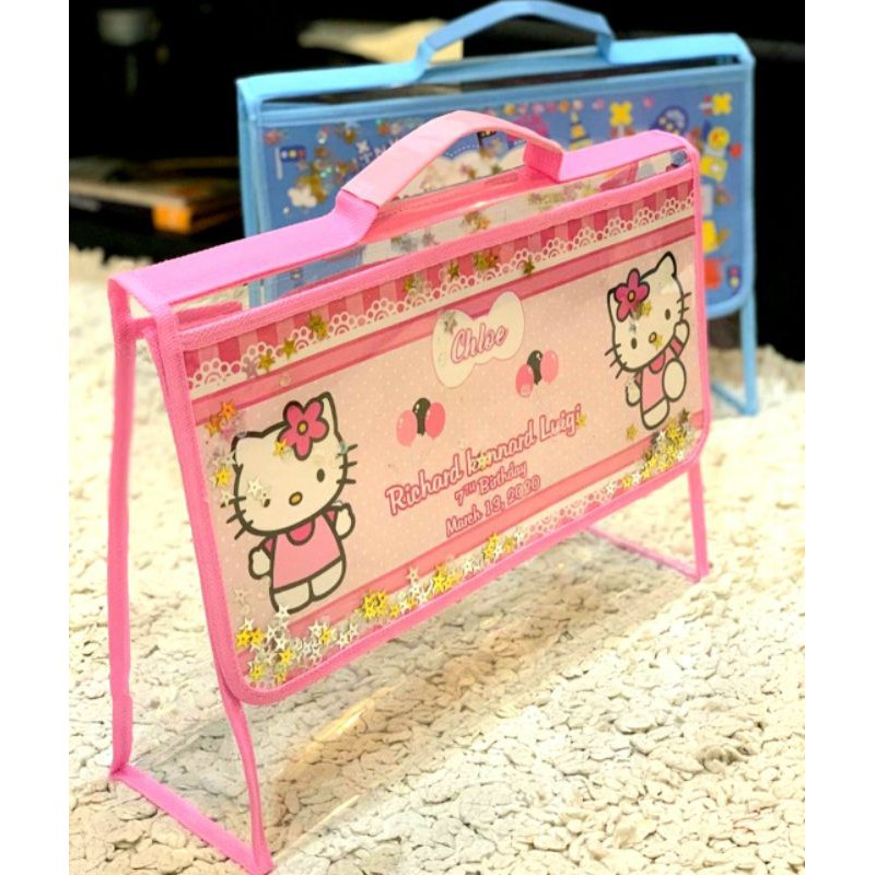 

Tas Map Tranparant/Hampers/Souvenir Ulang Tahun/Aqiqahan/Tasyukuran/goodie bag/khitanan/suvenir/atk