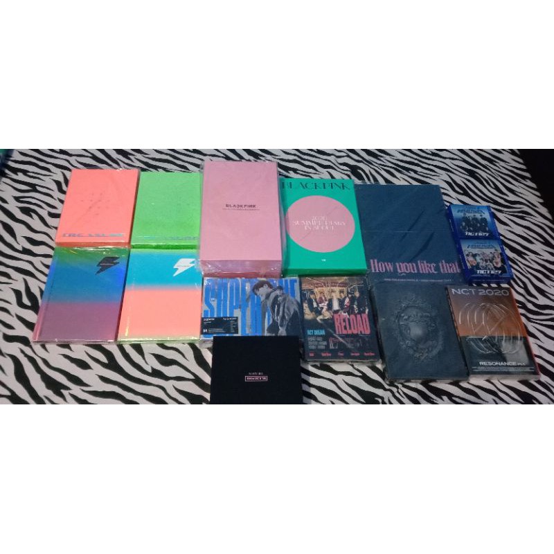 album only blackpink nct superm traeeure