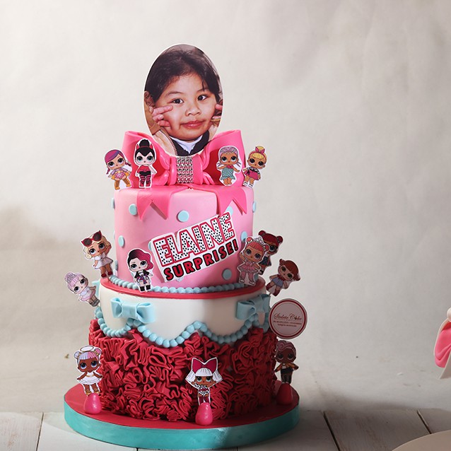 

Kue Ulang Tahun 2 susun / model LOL / MOHON BACA KETERANGAN