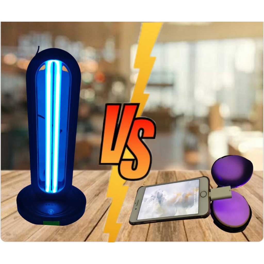UVC+LED STERILIZER POCKET PORTABLE IOS LIGHTNING ANDROID USB IOS