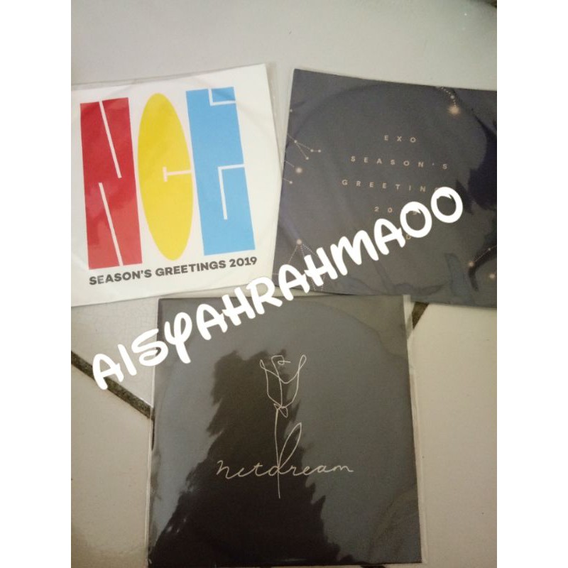 DVD season greeting EXO, NCT