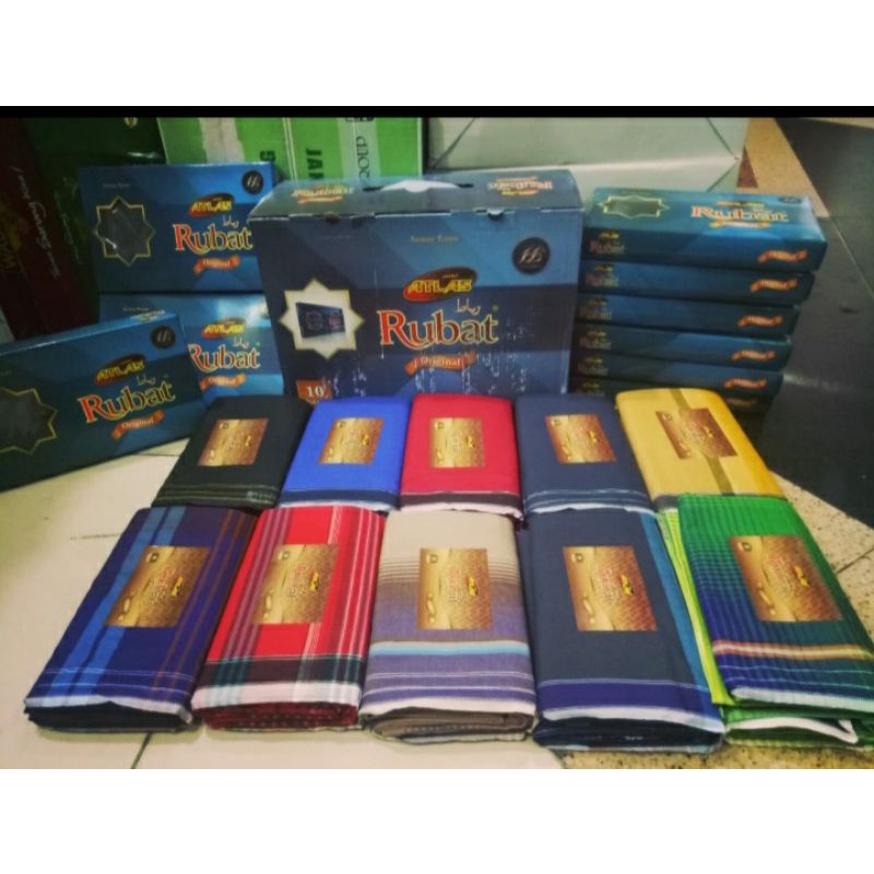 SARUNG ATLAS RUBAT MIX MOTIF