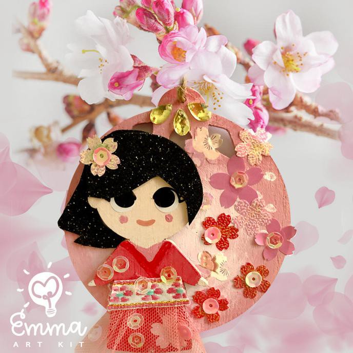 

Update! Christmas Ornament Art Kit: Mulan Princess (W/ Paint And Brush) Diy Terpercaya