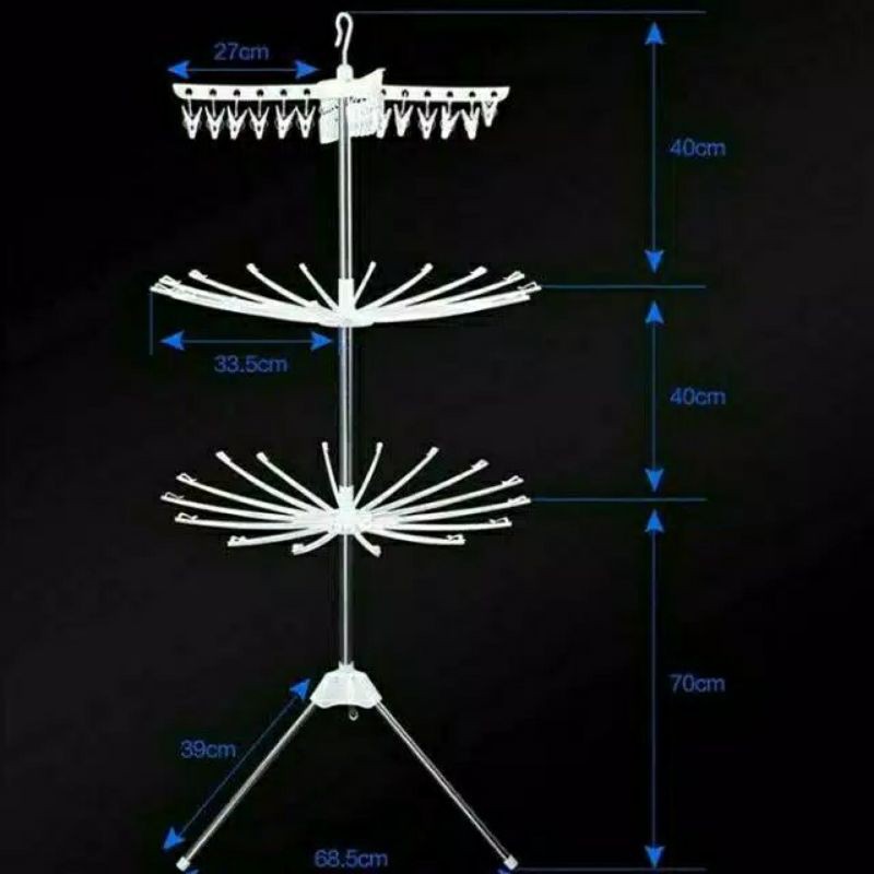 JEMURAN MENARA SHENAR/JEMURAN BAJU/JEMURAN HANDUK/JEMURAN SERBAGUNA