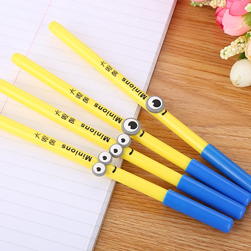 

Relic PP08 pulpen gel motif karakter mata minions lucu imut / bolpen gel karakter