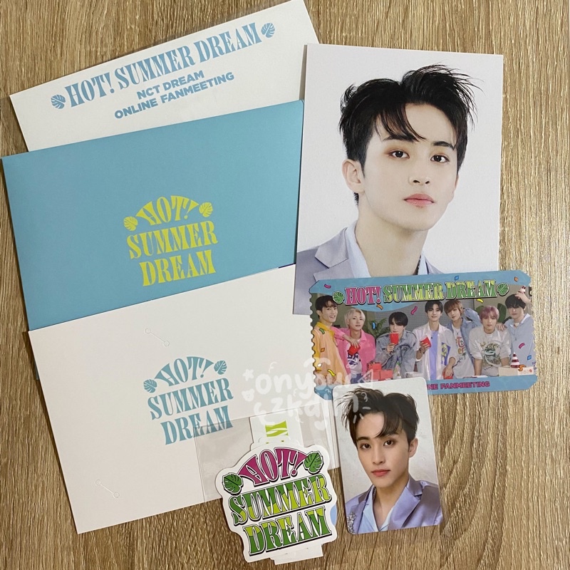 AR Ticket Mark NCT Dream Fanmeeting Hot Summer Dream Fullset