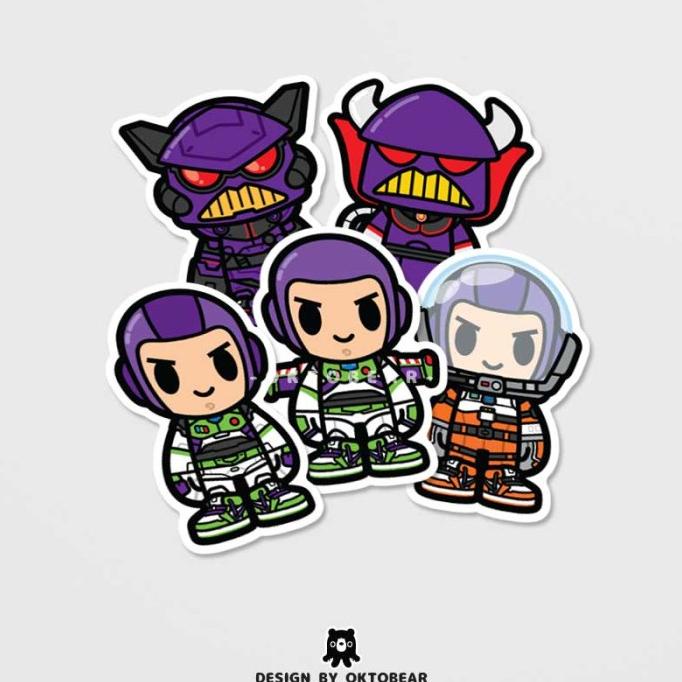 

(BISA COD) Sticker Vinyl Diecut Lightyear PROMO Kode 461