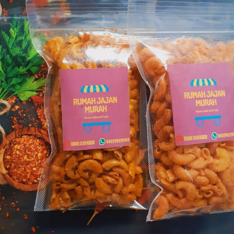 

[BUY 1 GET 1] MAKARONI PEDAS DAUN JERUK