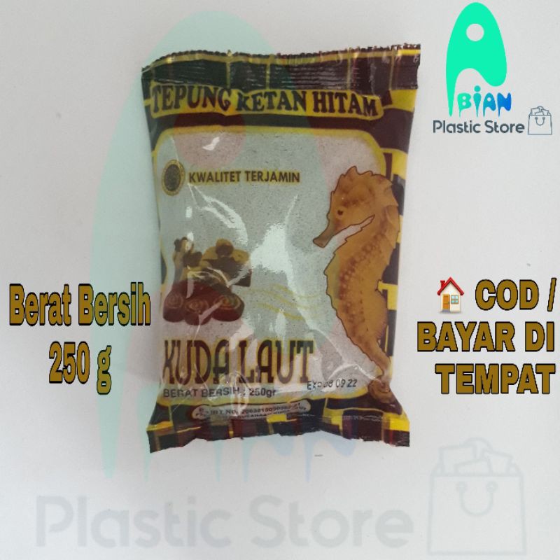 

TEPUNG KETAN HITAM CAP KUDA LAUT KEMASAN 250g