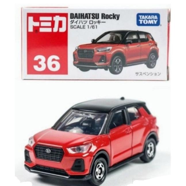 TOMICA 36 DAIHATSU ROCKY MERAH TAKARA TOMY REGULER DIECAST