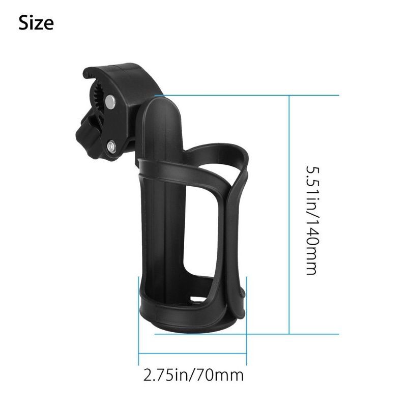 Stroller Cup Holder Universal Bike Gantungan Botol Air Sepeda 360