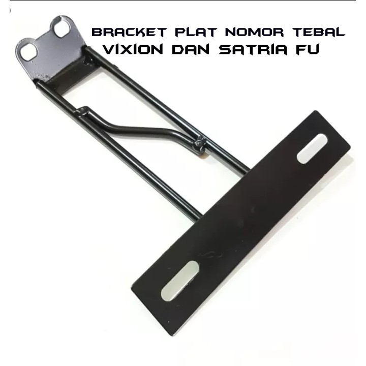 Dudukan plat nomor new vixion , breket plat nomor depan new vixion kualitas super - MF AKSESORIS MOT