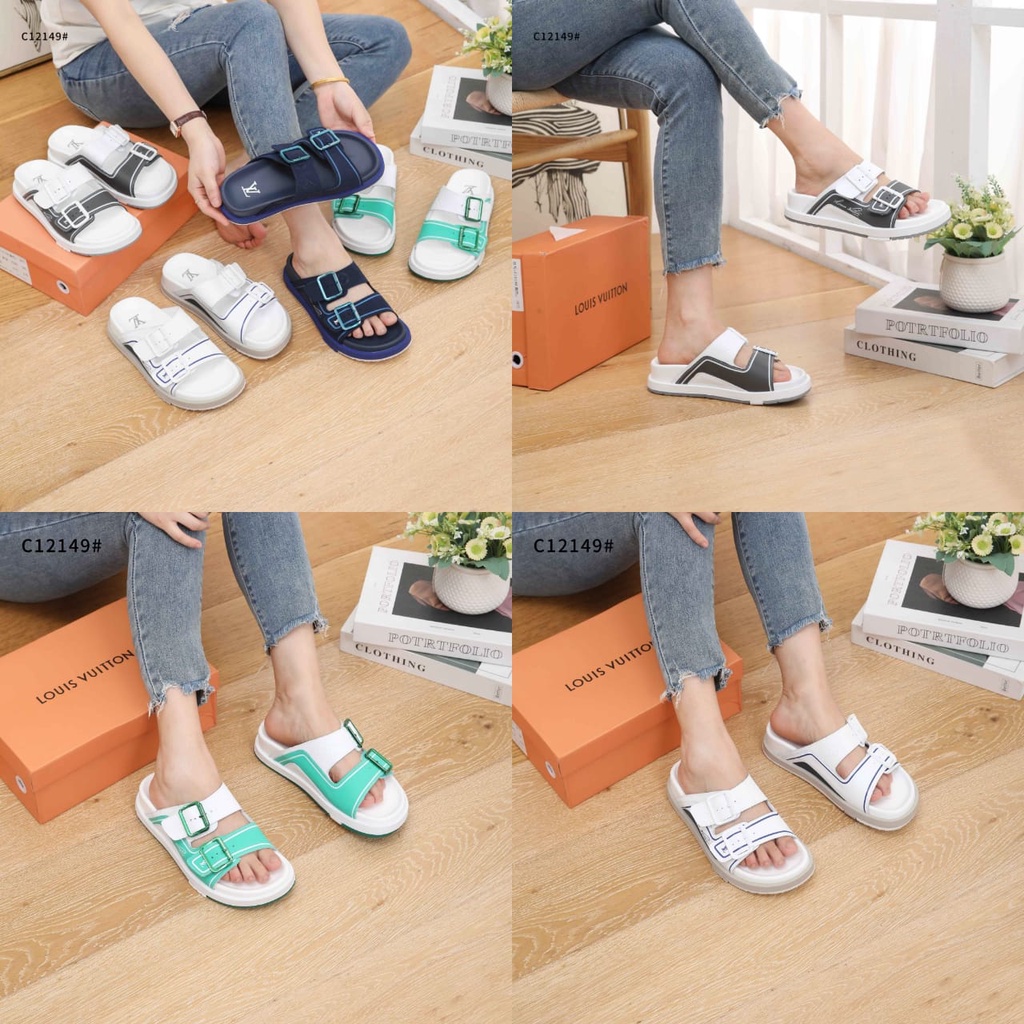 Trainer Mule With Rubber Sandal C12149