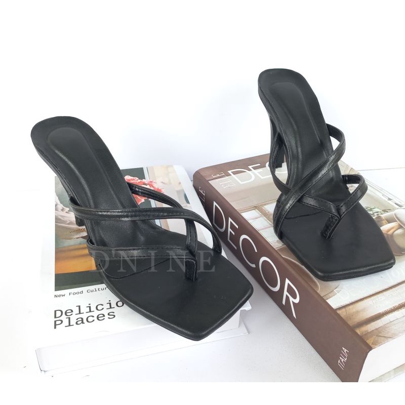 Sandal Wanita heels tali jepit RD 05