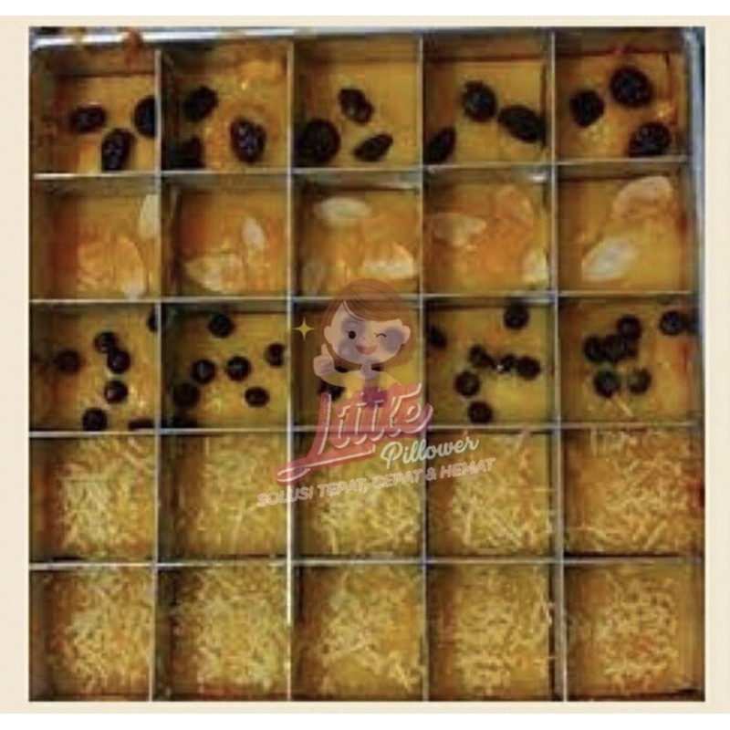 Loyang Brownis sekat JUMBO30x30 Kualitas Tebal/Loyang Brownis Panggang