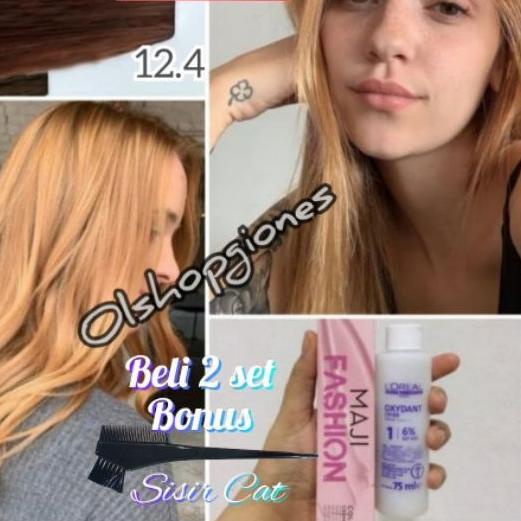 11.11✔️Loreal MajiFashion 12.6 / 8.3 / 12.4 / 13 Cat rambut L'oreal + oxydant campuran 6% / 9%|SQ2