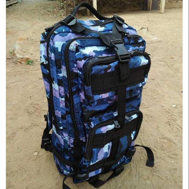 Promo Tas Punggung Loreng TNI-AU - Ransel Lebanon AURI - Tas Army - Tactical