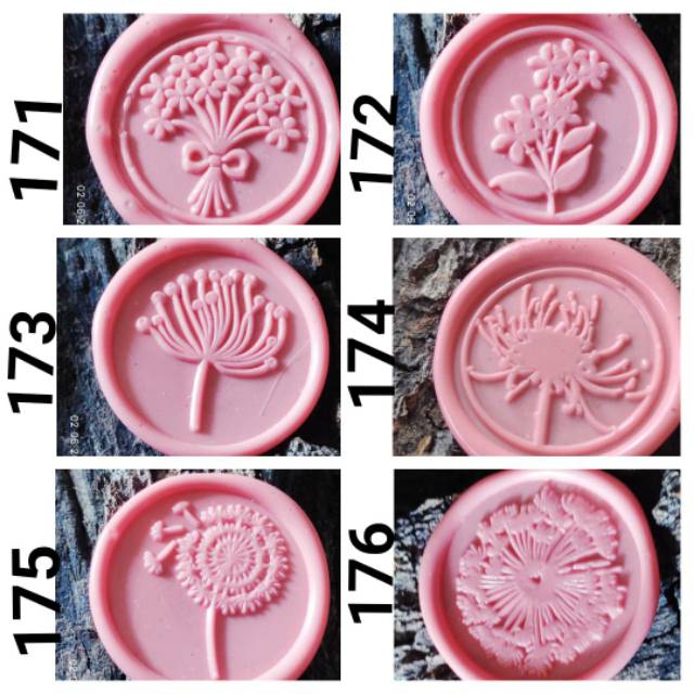 

Sealwax Stamp Bunga Dandelion dendelion Stempel Segel Ready Stock