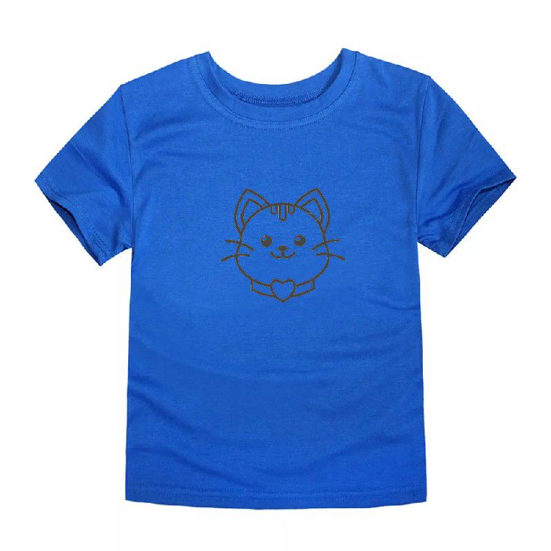 Hokyshop92 Kaos Anak Cat Baju Oblong Anak Lengan Pendek Tshirt Kids Cod